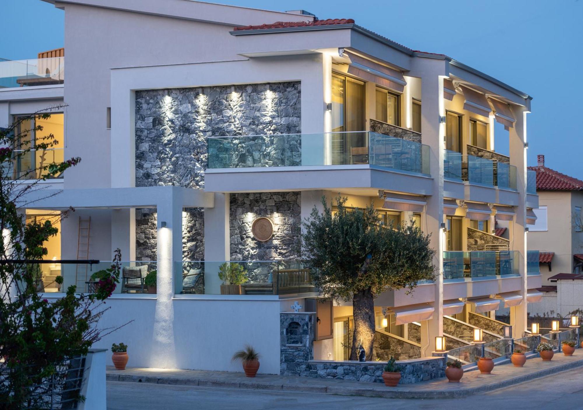 Ikies Apollon Boutique Hotel Szárti Kültér fotó