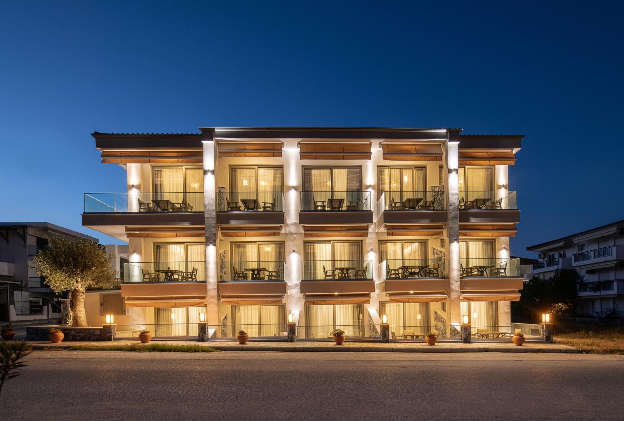 Ikies Apollon Boutique Hotel Szárti Kültér fotó
