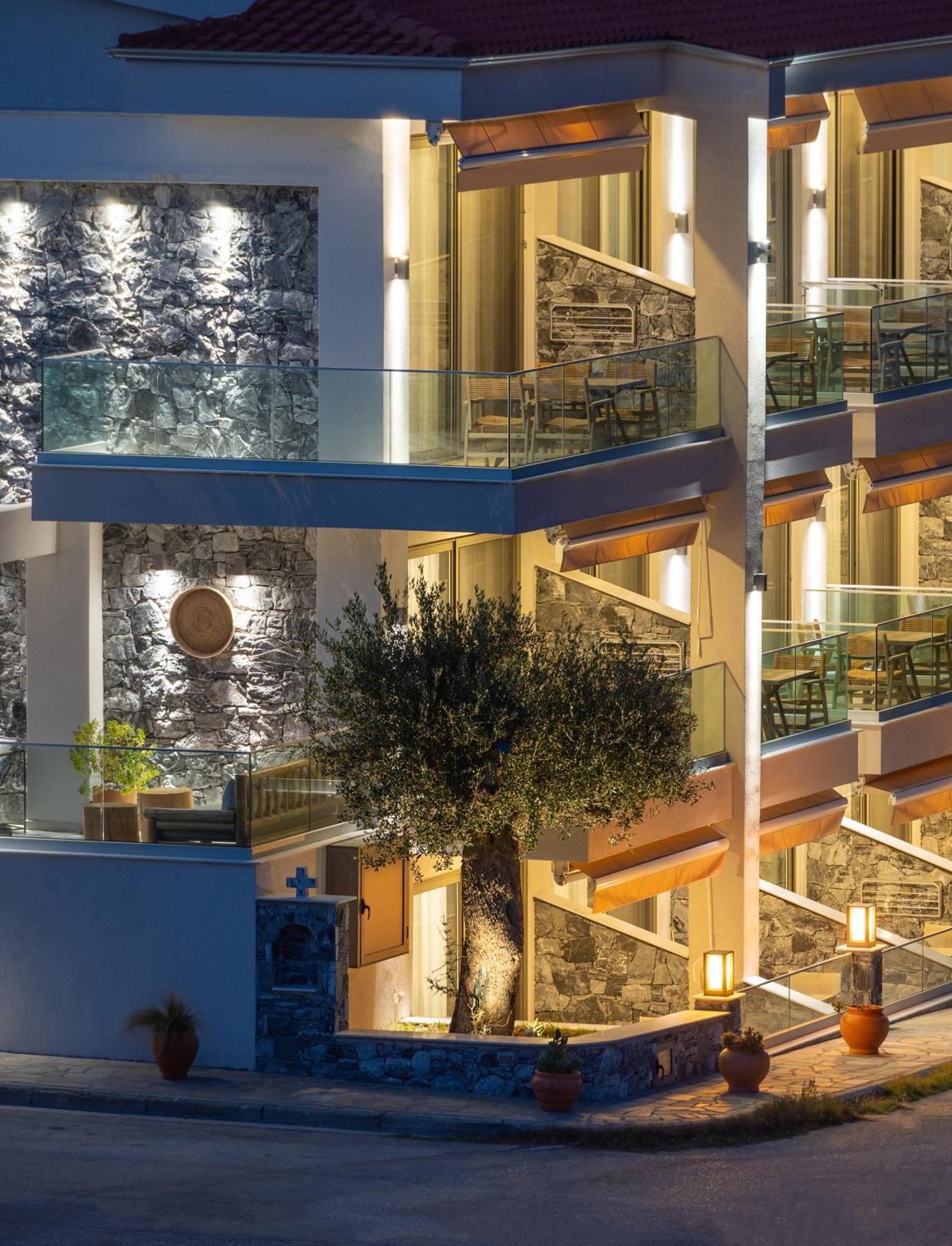 Ikies Apollon Boutique Hotel Szárti Kültér fotó