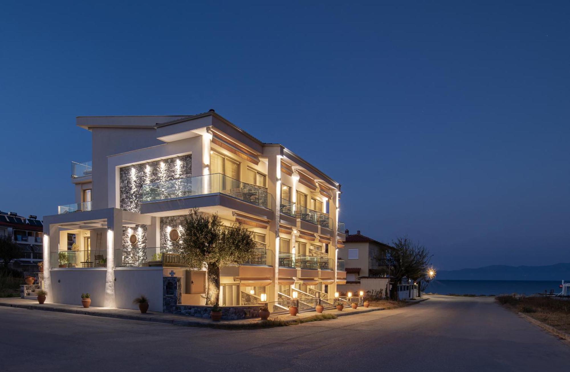 Ikies Apollon Boutique Hotel Szárti Kültér fotó